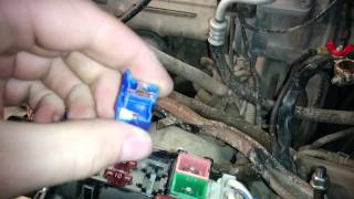 Replace 100A Auto Fuse [upl. by Ahsitneuq]