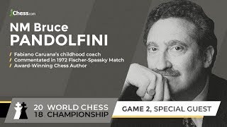 Bruce Pandolfini On Coaching Fabiano Caruana World Chess Championship Challenger [upl. by Uehttam]