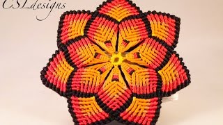 Macrame mandala flower [upl. by Davie193]