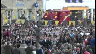 Trevithick Day 2013  Massed Bands [upl. by Craig]