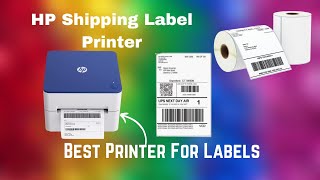 HP Shipping Label Printer  2024 Review [upl. by Guttery455]