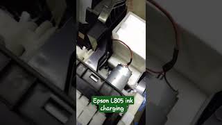 Epson L805 ink charging [upl. by Columbine]