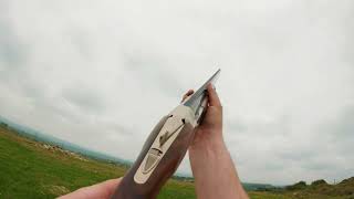 Clay Pigeon Shooting with a GoPro hero 10  head mount [upl. by Sirhc]