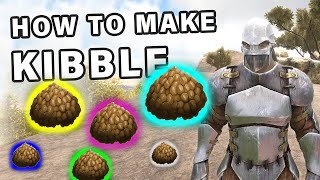 How to Make KIBBLE in Ark ► Ark [upl. by Nylhtac72]