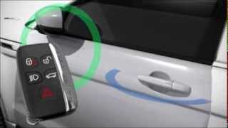 How To Operate the Range Rover Evoque Keyless Entry System [upl. by Romilda]