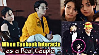 When Taekook Interacts as a Real Couple [upl. by Hashum573]