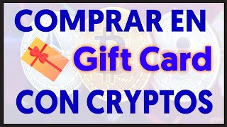 🎁 COMPRAR TARJETAS de REGALO con CRIPTOMONEDAS  Review de COINGATE en Español [upl. by Haon]