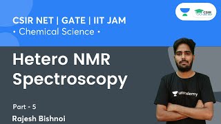 Hetero NMR Spectroscopy  CSIR NET 2021  GATE  IIT JAM  By Rajesh Bishnoi [upl. by Akinirt]