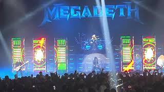 Megadeth opening Hangar 18 Live Phoenix AZ August 29 2021 [upl. by Auqenaj]