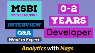 What to Expect in MSBI SSISSSASSSRS Interview  Questions amp Answers Topic  02 Years Experience [upl. by Limay]