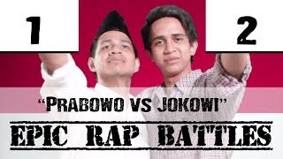 SkinnyIndonesian24  Prabowo vs Jokowi  Epic Rap Battles of Presidency [upl. by Dahsraf]