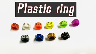 2024 bird bands  bird ring  Plastic rings EE RingsPoultry ring [upl. by Aidualk]