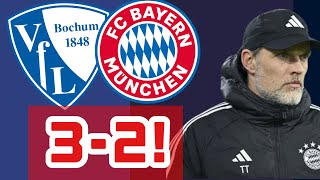 VFL BOCHUM vs FC BAYERN 32 21 Meisterschaft entschieden Geht es weiter mit Tuchel [upl. by Annavoj]