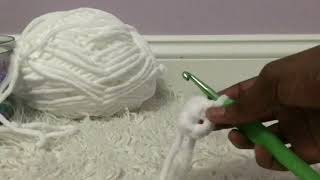 How To crochet a Magic Circle Tutorial 🍭🧶 [upl. by Macy795]