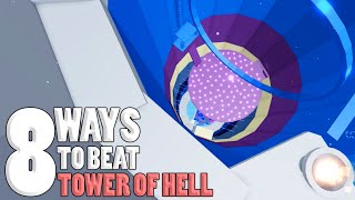 8 Ways to Beat Tower of Hell Pro Guide  TUTORIAL  ROBLOX [upl. by Shama]