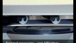 Pitney Bowes DM475 franking machine demonstration video [upl. by Nuahsad]