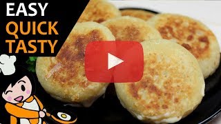 Cheesefilled potato medallions  Recipe Videos [upl. by Edylc303]