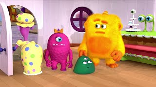 Monster Math Squad 118  Monster Muffin Muddle  Math Videos For Kids  HD  Learn Math [upl. by Macfadyn547]