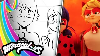 MIRACULOUS  🐞 REPLIQUE  Storyboard ✍️☯️  SAISON 4  Les aventures de Ladybug et Chat Noir [upl. by Aleibarg]