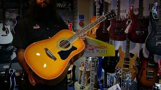 Ibanez V50NJP Acoustic Guitar Package Demo  PMT [upl. by Tchao320]