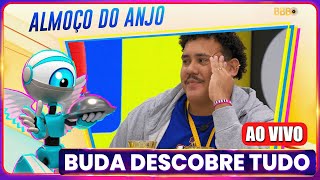 🚨BBB 24 AO VIVO AGORA ALMOÇO DO ANJO BUDA DESCOBRE QUE ESTÁ SOLTEIRO VEJA A REAÇÃO DELE RedeBBB [upl. by Ssor]