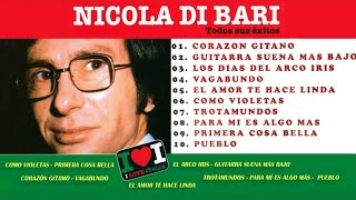 Nicola di Bari  Todos Sus Éxitos En Español [upl. by Etem]