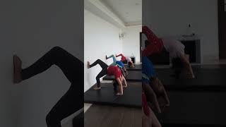 backbend kick over beginne tutorial shorts viral gymnastic shorts viral [upl. by Wahl752]