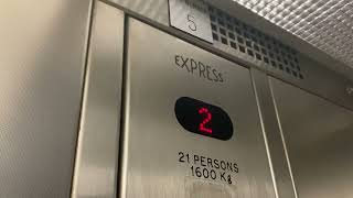 Express Lift Tallaght University Hospital Tallaght Dublin [upl. by Dyun]