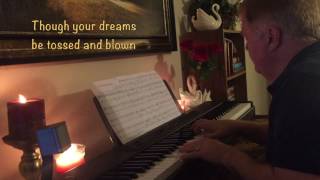 Youll Never Walk Alone Piano with Lyrics [upl. by Aner]