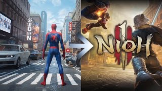 Spiderman amp Nioh Live stream Hindi [upl. by Zanahs458]