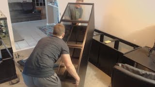 How I Installed My 220 Gallon Aquarium [upl. by Ydnyc]