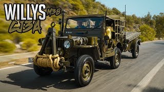 Jeep Willys CJ3A 1951 Test Sürüşü  2 Dünya Savaşına ait M38 Donanımı [upl. by Arikal]