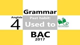 Anglais Bac  Grammar  Past habit  Used to [upl. by Terrill]