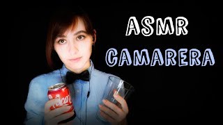 Role Play CAMARERA en EspañolASMR Waitress in Spanish [upl. by Correna446]