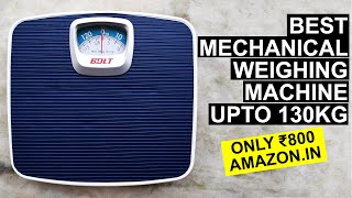 Best Budget Weight Machine  Analog Body Weighing Scale Unboxing And Review [upl. by Eciram]