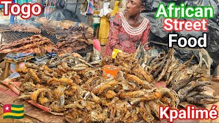 African street food tour in kpalimé Togo west Africa [upl. by Male]