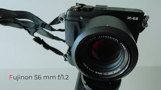 Fuji 56mm f12 lens  A real Gem [upl. by Bagger]