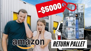 We Lost THOUSANDS On An Amazon Returns Pallet 📦 [upl. by Dorr]