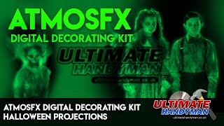 AtmosFX digital decorating kit  Halloween projections [upl. by Yeargain]