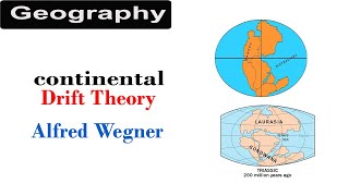 Continental Drift Theory  GeomorphologyGeography [upl. by Nirik]