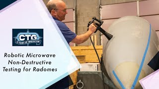 Robotic Microwave NonDestructive Testing NDT for Radomes [upl. by Enihpets]