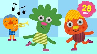 Songs From Noodle amp Pals  30 Minutes of Kids Music  Preschool Fun [upl. by Etteiram]