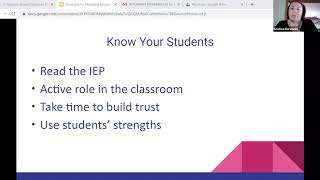 Paraprofessionals Strategies for Managing Behavior for Students with Special Needs [upl. by Hope926]