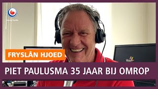 REPO Piet Paulusma 35 jaar bij Omrop Fryslân [upl. by Ydnew995]