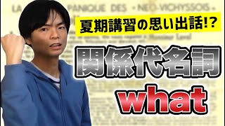 関係代名詞③ whatの使い方【基礎英文法講座第47講】 [upl. by Arak]