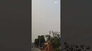 IAF MiG29 Fighter Jet Crashed 🤯 indianairforce crash [upl. by Duaner39]