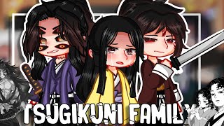 Tsugikuni family react to future Yoriichi and Michikatsu Demon Slayer manga [upl. by Nevarc]