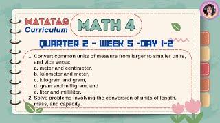 Matatag Math 4 Quarter 2 Week 5 Day 12 [upl. by Candida]