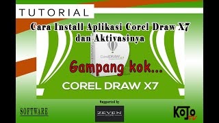 Cara Install Corel Draw X7 Lengkap dengan Aktivasinya  Corel Draw X7 64Bit [upl. by Anerda]