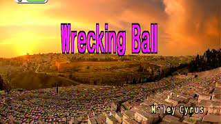 Wrecking BallMiley Cyrus Karaoke [upl. by Nickie]